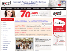 Tablet Screenshot of apcdararaquara.com.br